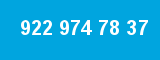 922 974 78 37